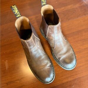 Dr. Martens Brown Leather Chelsea Boots